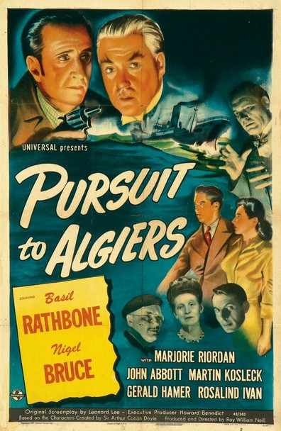 Movies Pursuit to Algiers poster