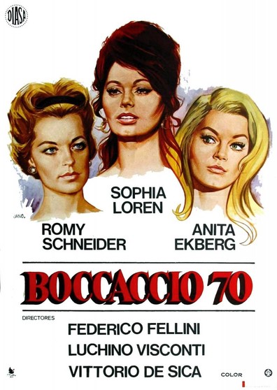 Movies Boccaccio '70 poster