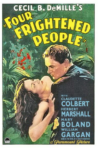 Movies Four Frightened People poster
