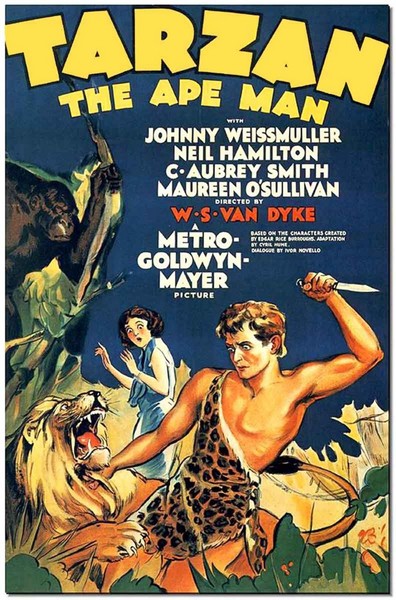 Movies Tarzan the Ape Man poster