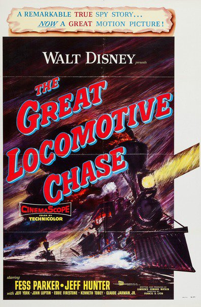 Movies The Great Locomotive Chase poster