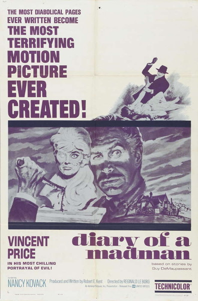 Movies Diary of a Madman poster