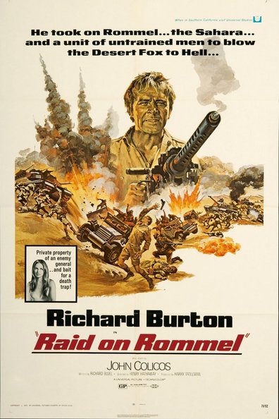 Movies Raid on Rommel poster