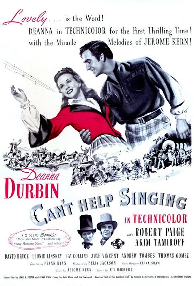 Movies Can't Help Singing poster