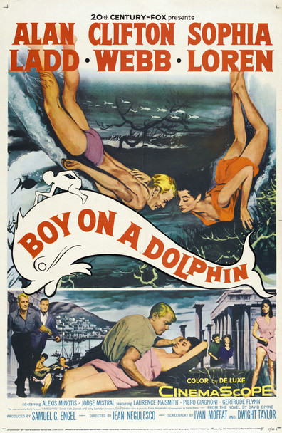 Movies Boy on a Dolphin poster