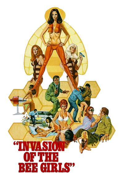 Movies Invasion of the Bee Girls poster