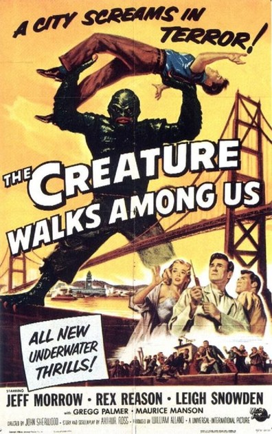 Movies The Creature Walks Among Us poster