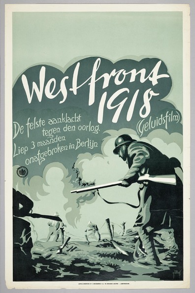 Movies Westfront 1918 poster