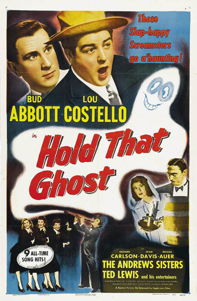 Movies Hold That Ghost poster