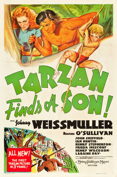 Movies Tarzan Finds a Son! poster