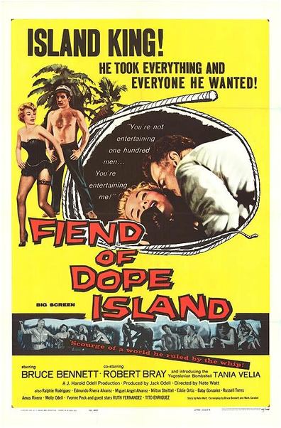 Movies The Fiend of Dope Island poster
