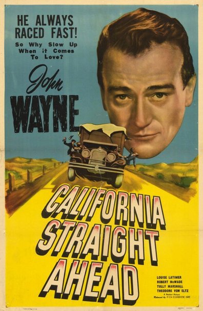 Movies California Straight Ahead! poster