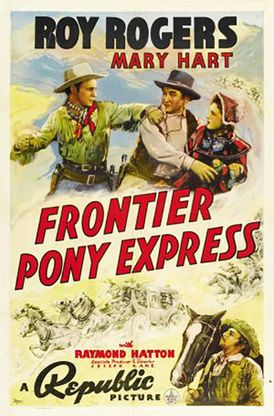 Movies Frontier Pony Express poster