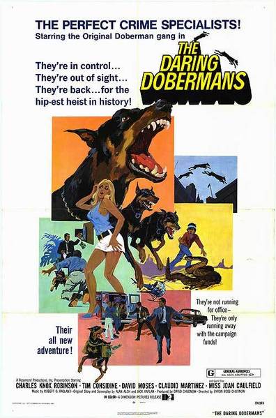 Movies The Daring Dobermans poster