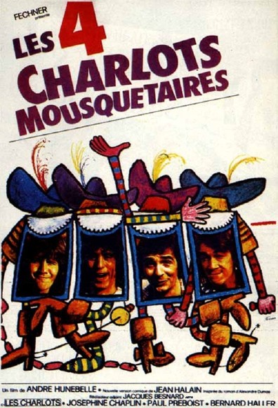 Movies Les quatre Charlots mousquetaires poster