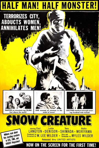 Movies The Snow Creature poster