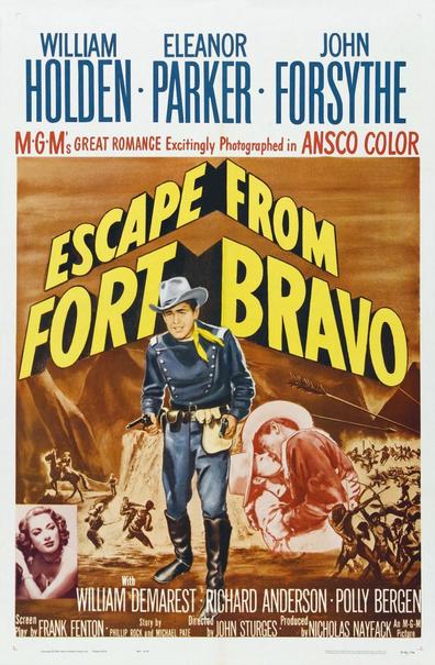 Movies Escape from Fort Bravo poster