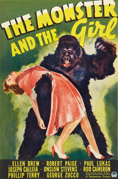 Movies The Monster and the Girl poster