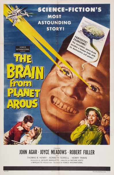Movies The Brain from Planet Arous poster