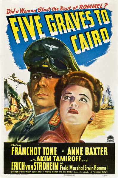 Movies Five Graves to Cairo poster