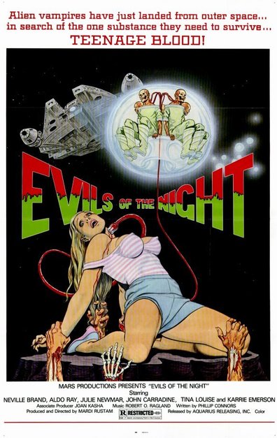 Movies Evils of the Night poster