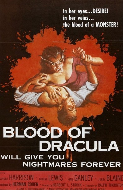 Movies Blood of Dracula poster