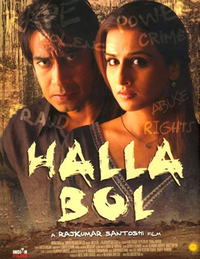 Movies Halla Bol poster
