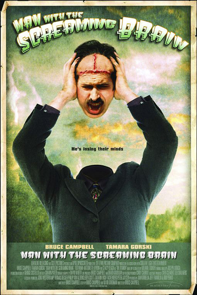 Movies Man with the Screaming Brain poster