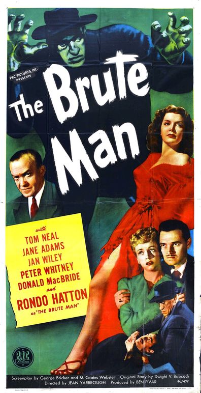 Movies The Brute Man poster