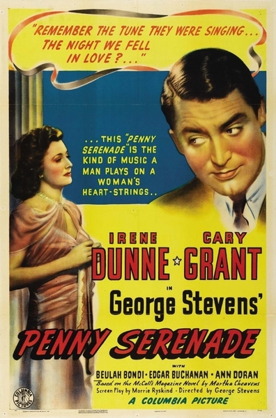 Movies Penny Serenade poster