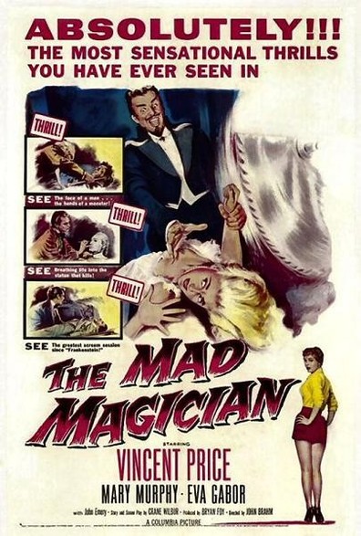 Movies The Mad Magician poster