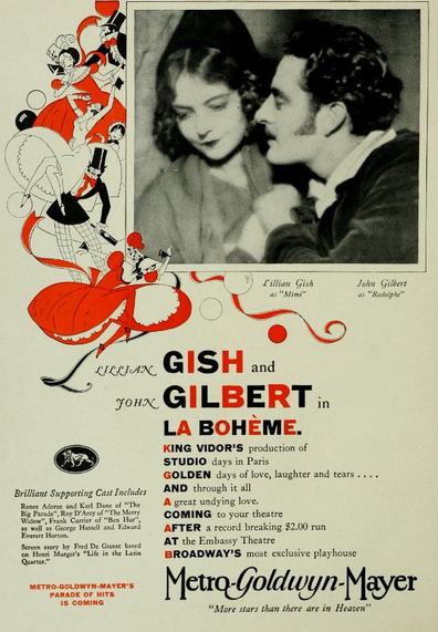 Movies La boheme poster