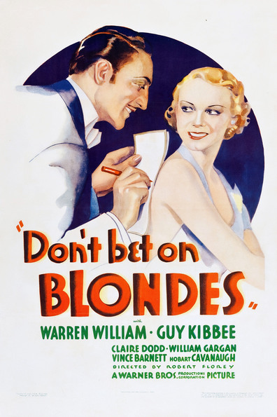 Movies Don't Bet on Blondes poster