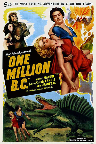 Movies One Million B.C. poster
