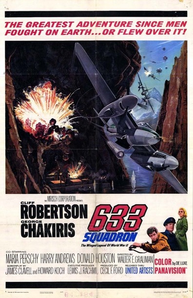 Movies 633 Squadron poster