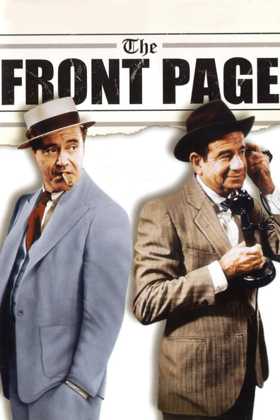 Movies The Front Page poster