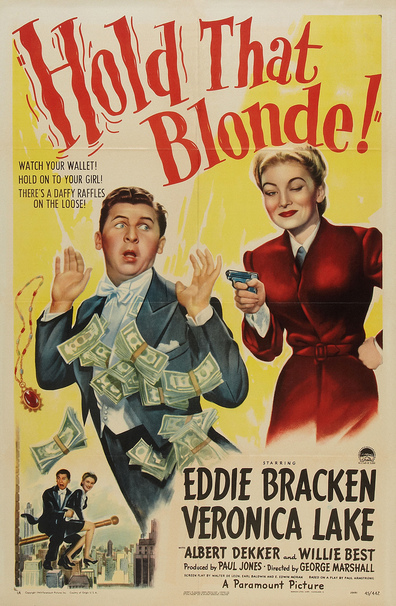 Movies Hold That Blonde poster