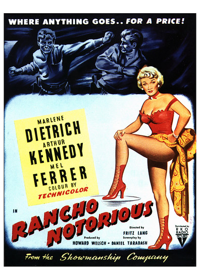 Movies Rancho Notorious poster