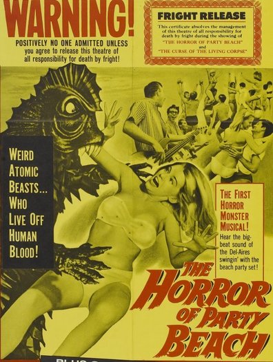 Movies The Horror of Party Beach poster