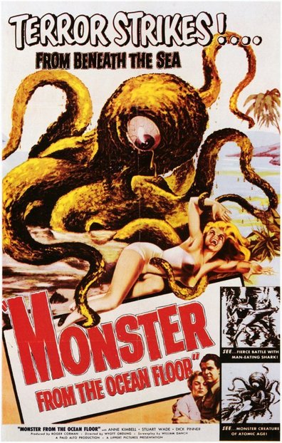 Movies Monster from the Ocean Floor poster