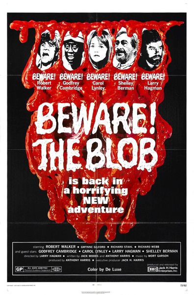 Movies Beware! The Blob poster
