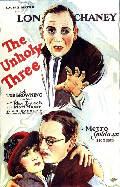 Movies The Unholy Three poster