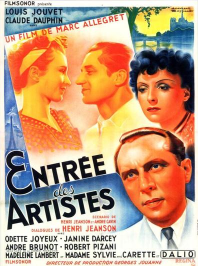 Movies Entree des artistes poster