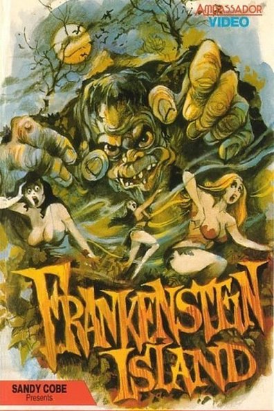Movies Frankenstein Island poster