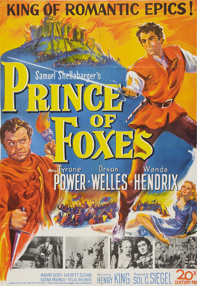 Movies Prince of Foxes poster