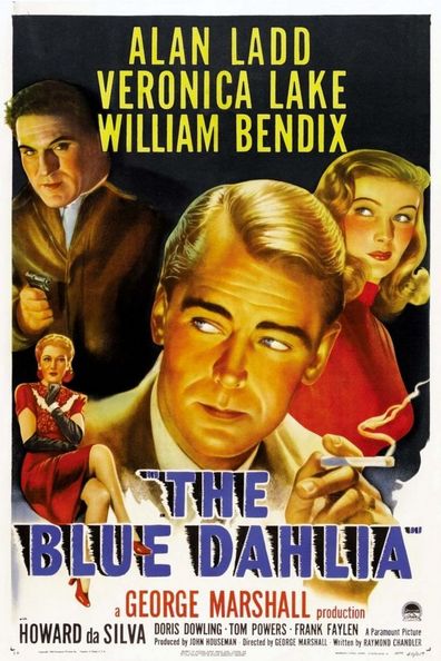Movies The Blue Dahlia poster