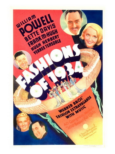 Movies Fashions of 1934 poster