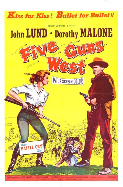 Movies Five Guns West poster