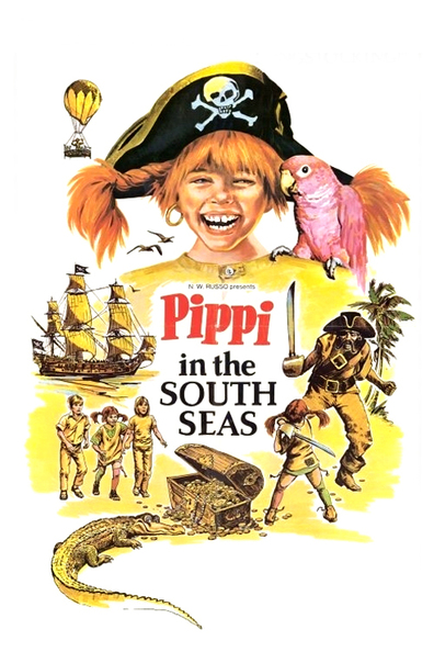 Movies Pippi Långstrump på de sju haven poster