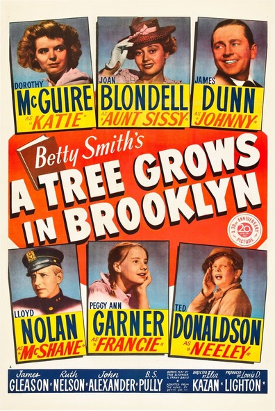 Movies A Tree Grows in Brooklyn poster